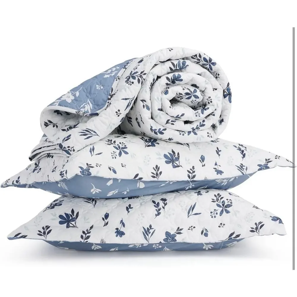 Bedsure floral quilt